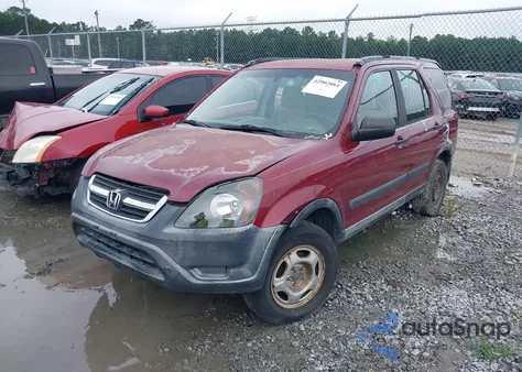 2002 Honda Cr-V Lx from USA, damaged, VIN JHLRD68532C004725